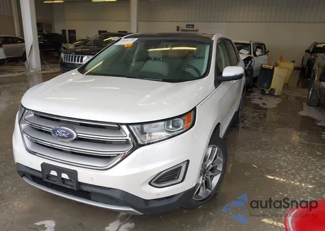 2015 Ford Edge Titanium z USA, uszkodzony, nr VIN 2FMPK4K83FBC42030